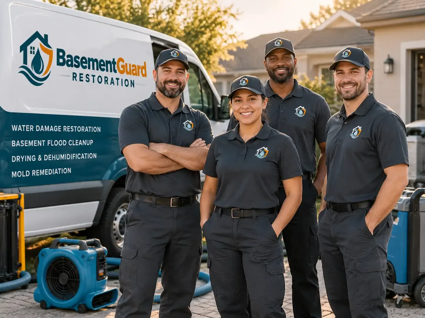 Basement Water Damage Restoration company in Batesland, SD